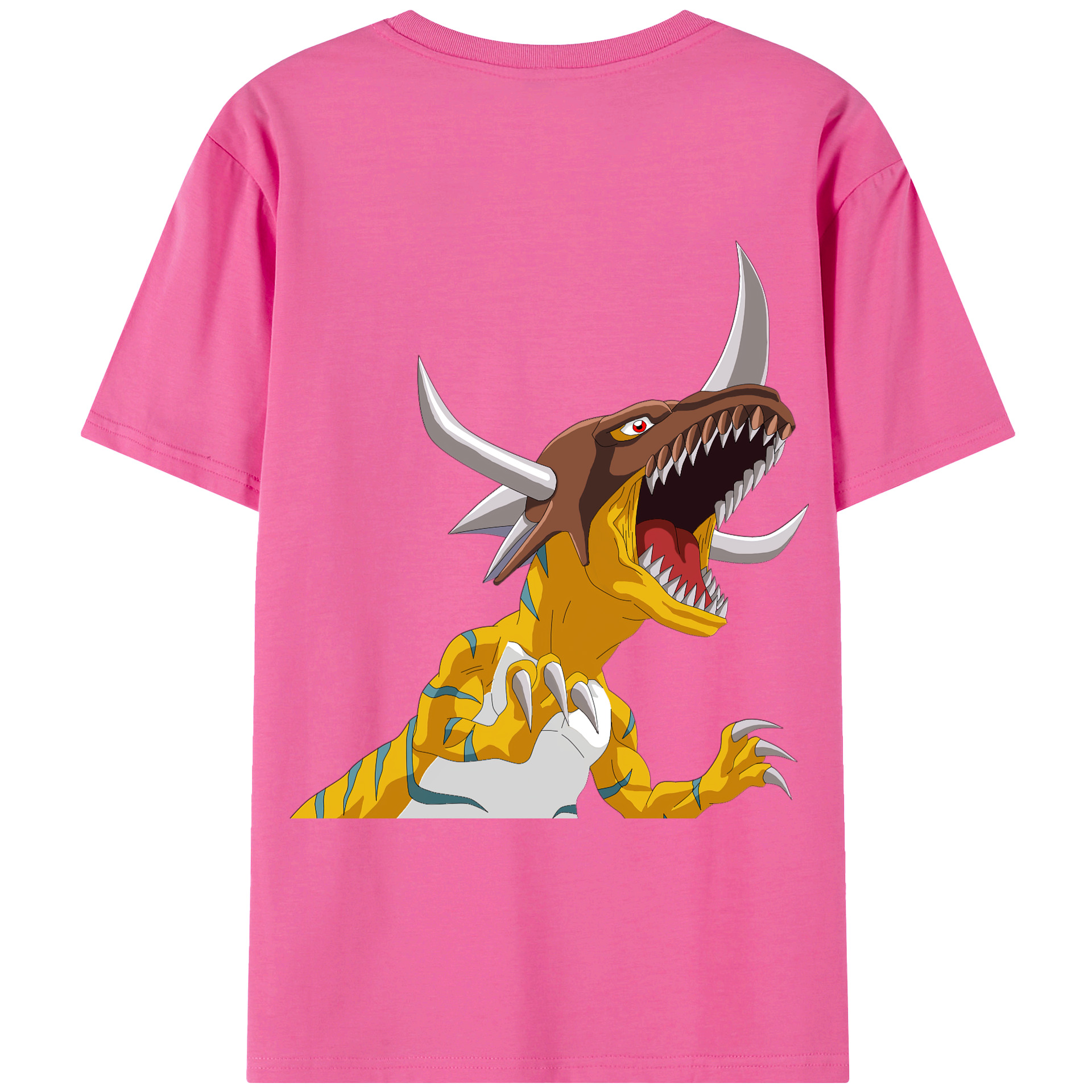 （画像用） Digimon デジタルモンスター/デジモン レディース半袖Tシャツ(バックプリント)
